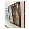 ventana enrollable de aluminio / ventana de empuje / ventanas de aluminio guangzhou